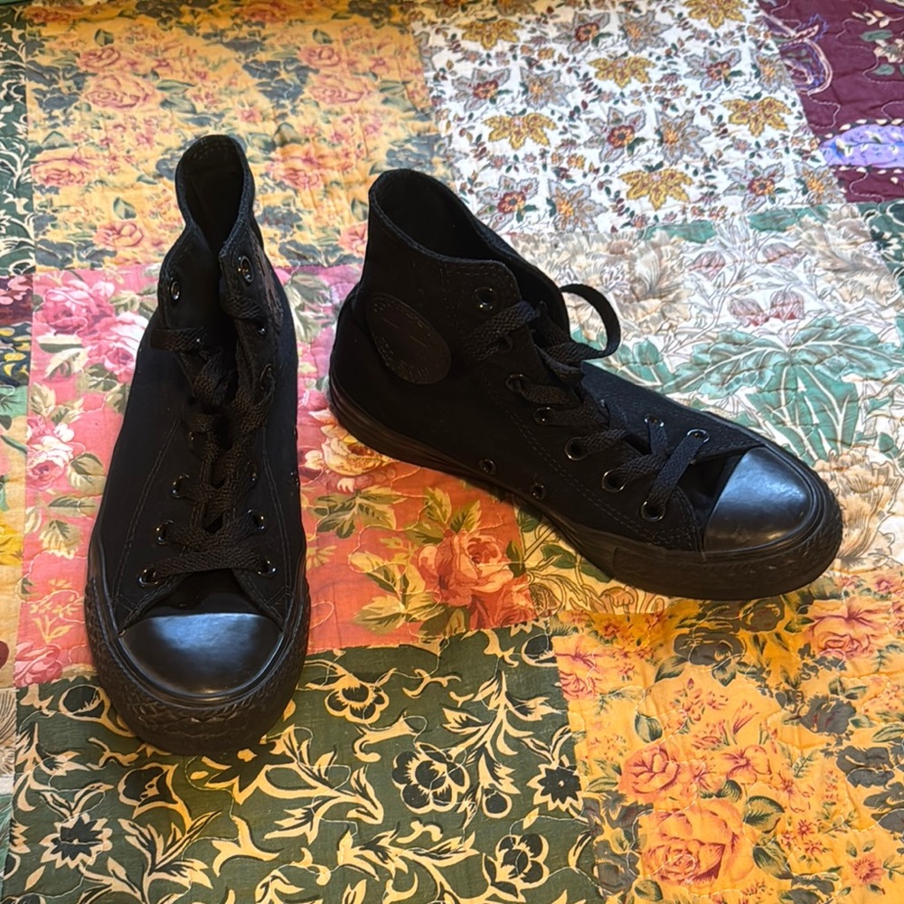 Converse Black High-Top Sneakers